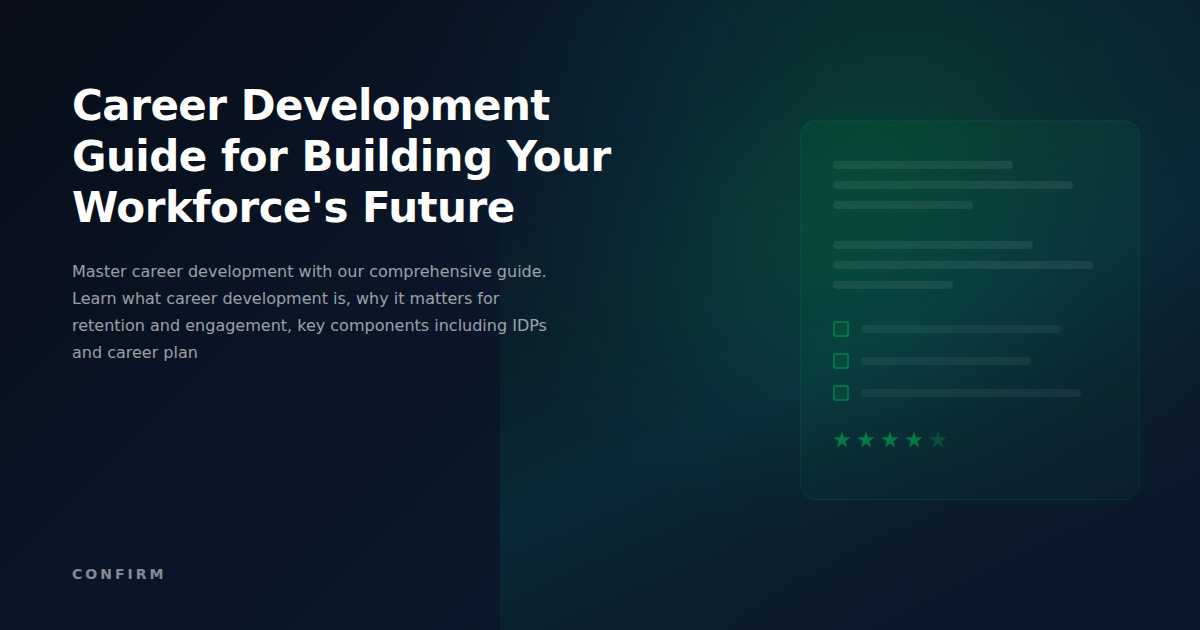 Career Development Guide: The Complete Framework for Building Your Workforce's Future