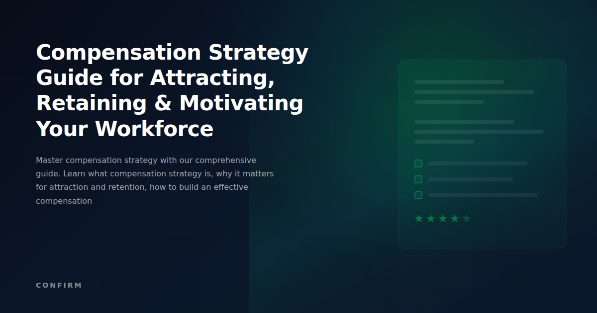 Compensation Strategy Guide: The Complete Framework for Attracting, Retaining & Motivating Your Workforce