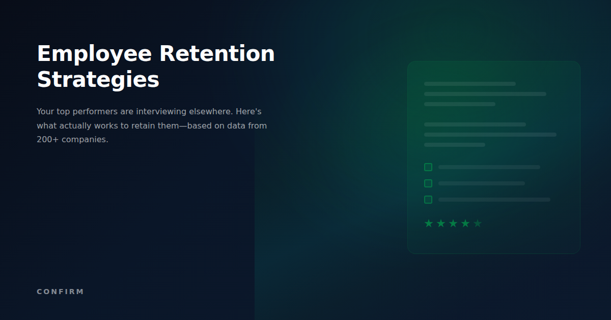Employee Retention Strategies: How to Keep Your Best People From Leaving