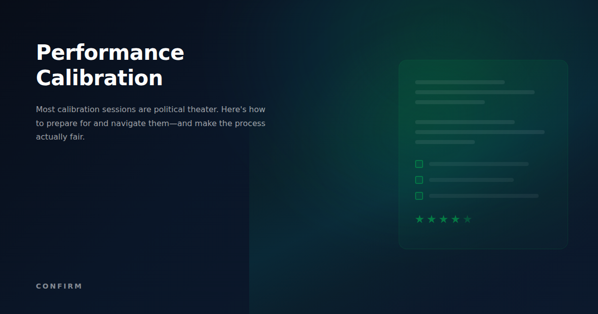 Performance Calibration: How to Run Fair Calibration Meetings That Actually Work