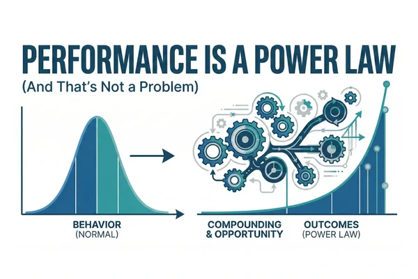 Performance Is a Power Law (And That's Not a Problem)