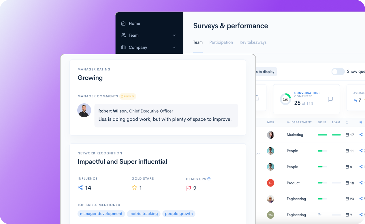 Confirm platform interface