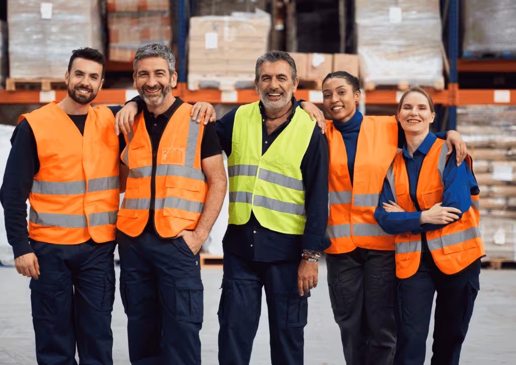 Warehouse workers